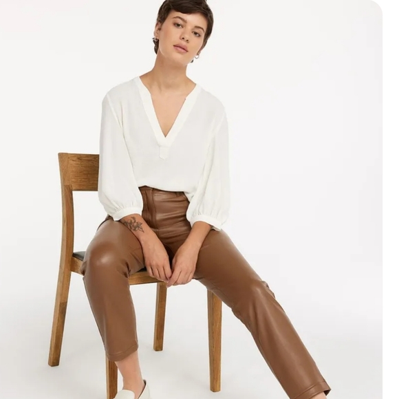 Reitmans Vegan Leather Pants - Picture 3 of 7